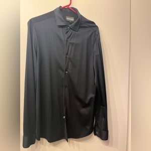 Emporio Armani medium size black shirt for men